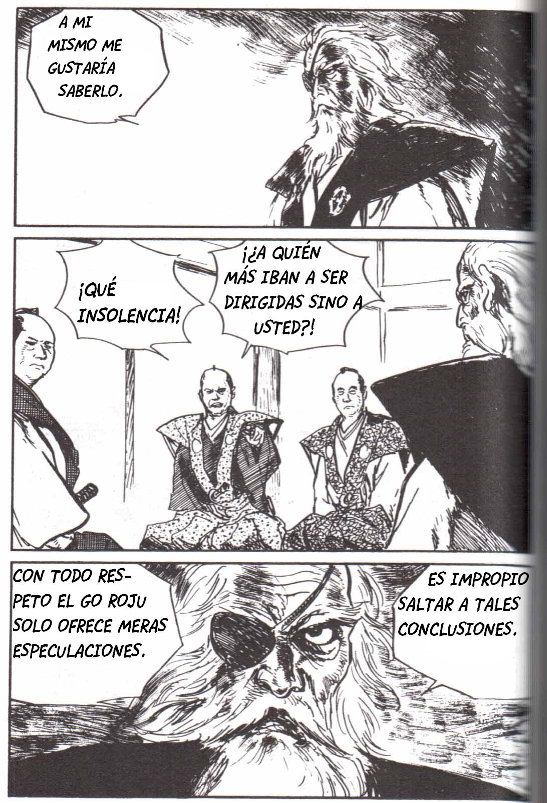 Read El lobo solitario y su cachorro (es) Manga Online