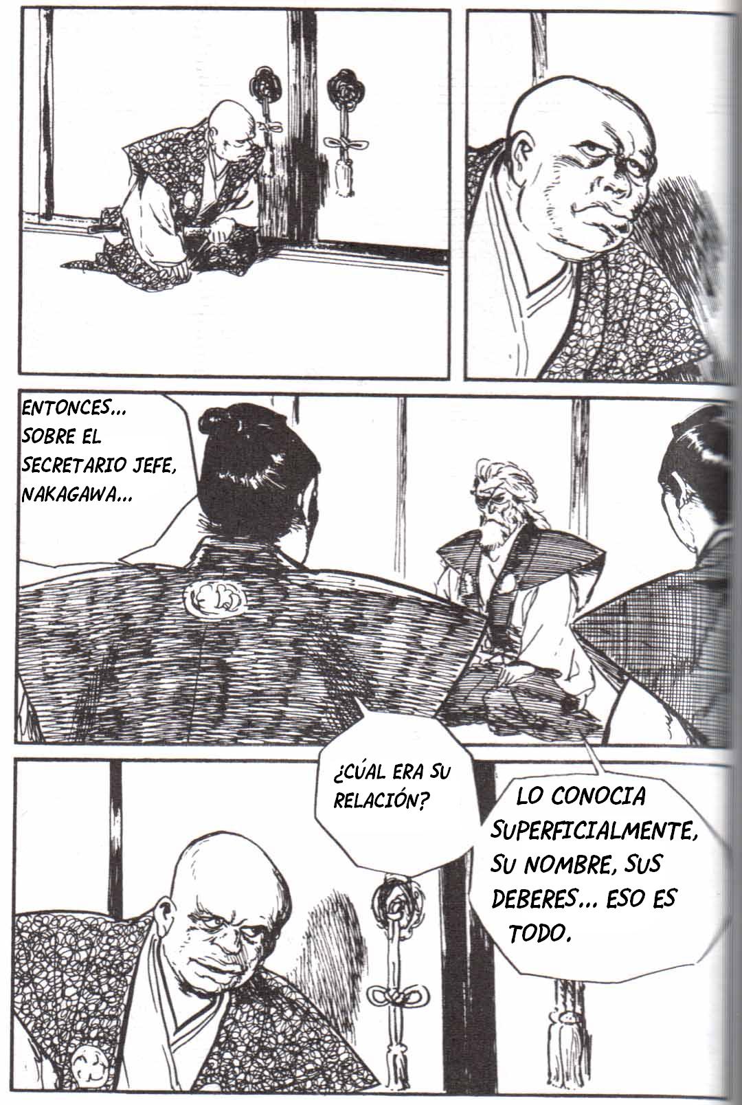 Read El lobo solitario y su cachorro (es) Manga Online