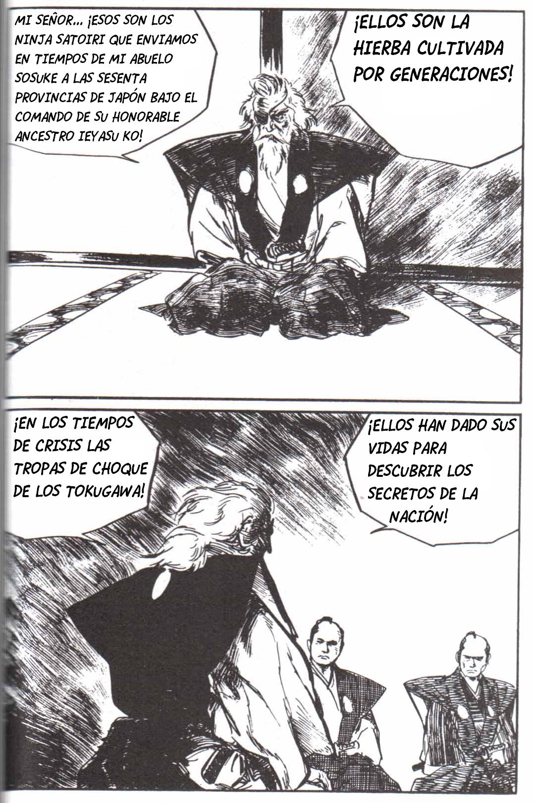 Read El lobo solitario y su cachorro (es) Manga Online
