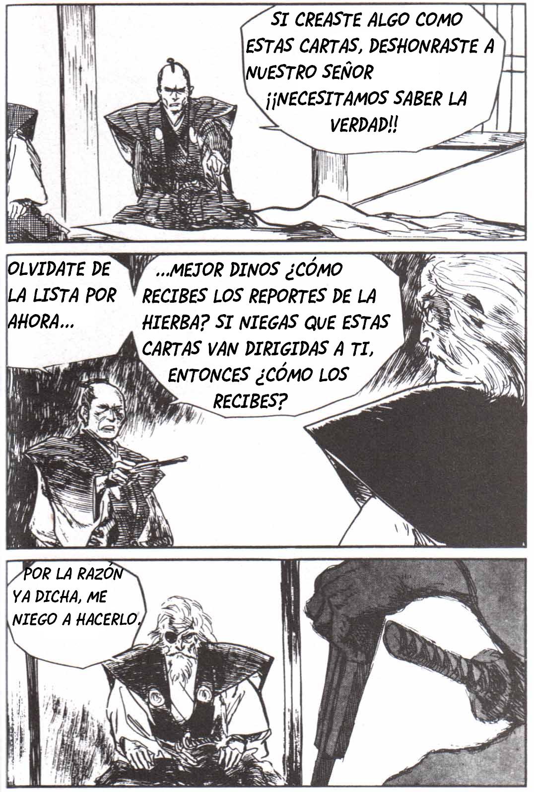 Read El lobo solitario y su cachorro (es) Manga Online