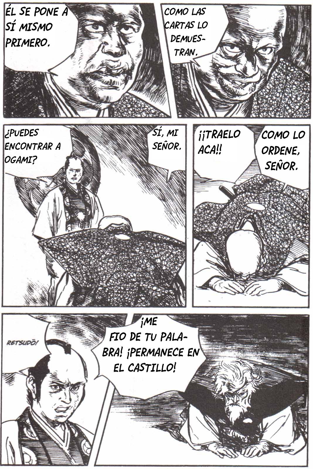 Read El lobo solitario y su cachorro (es) Manga Online