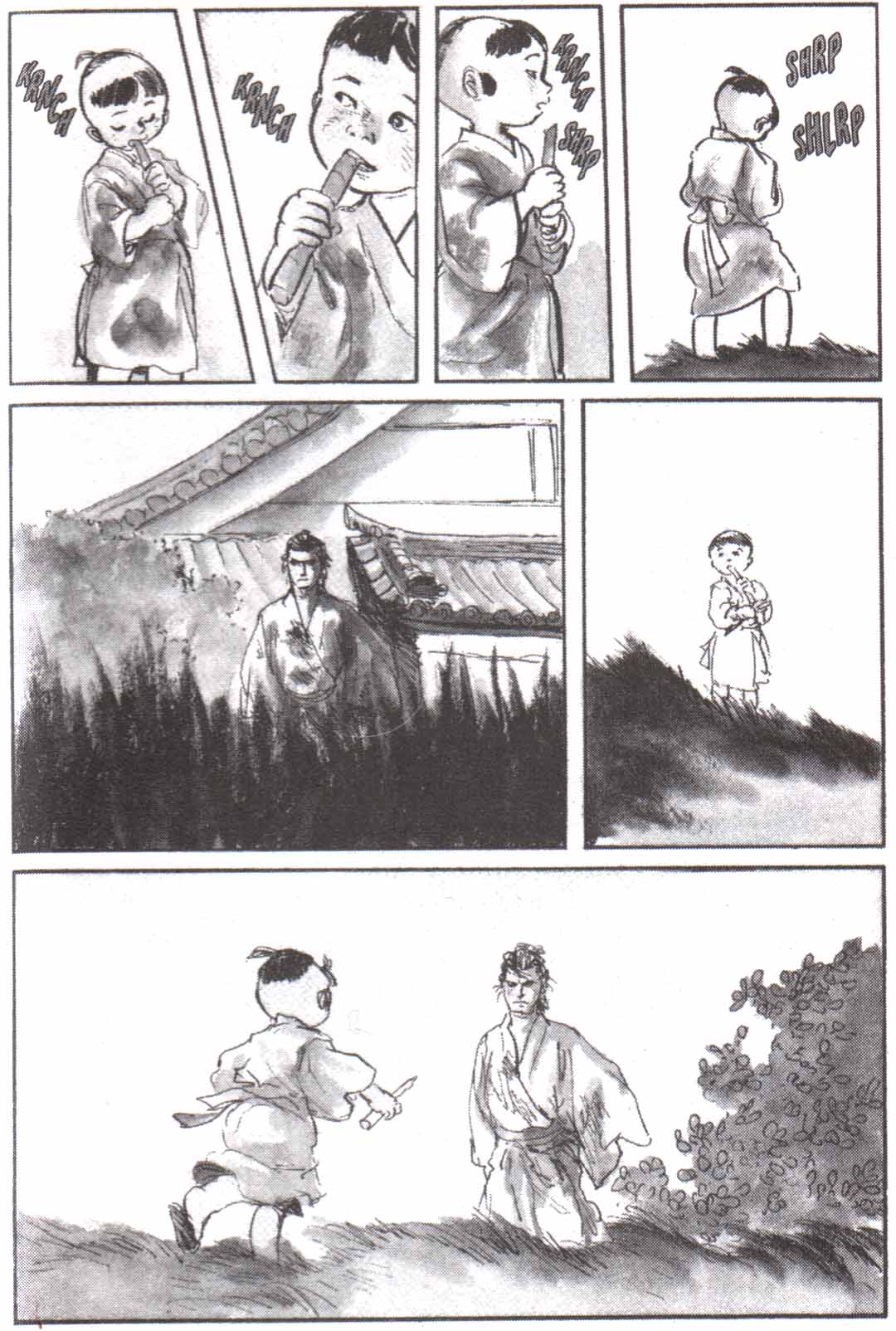 Read El lobo solitario y su cachorro (es) Manga Online
