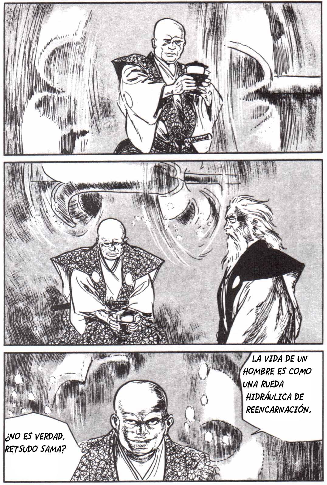 Read El lobo solitario y su cachorro (es) Manga Online