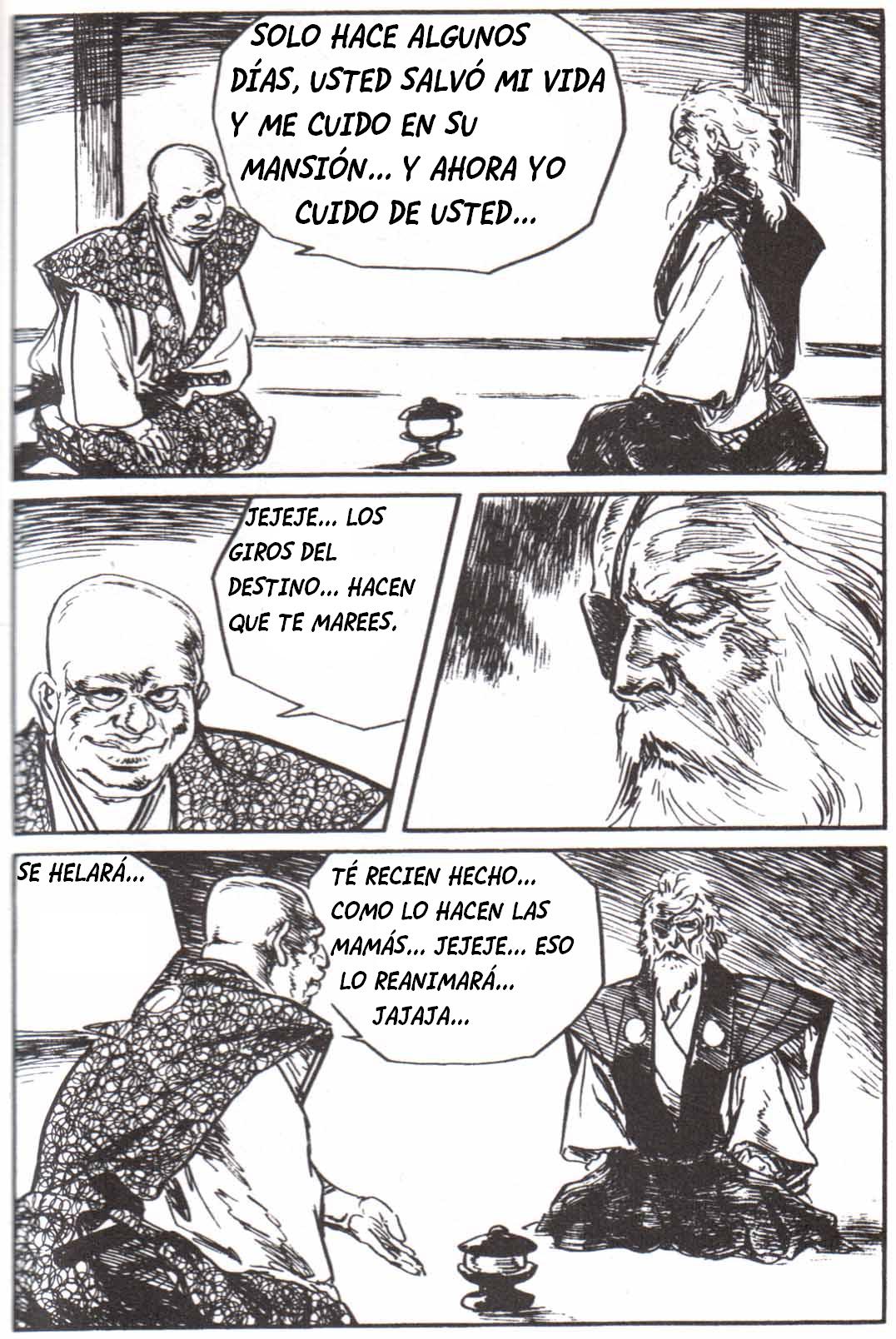Read El lobo solitario y su cachorro (es) Manga Online