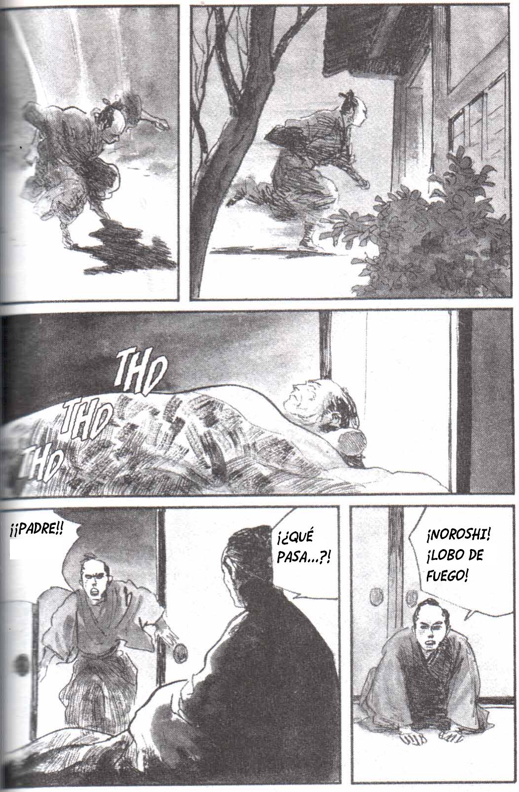 Read El lobo solitario y su cachorro (es) Manga Online