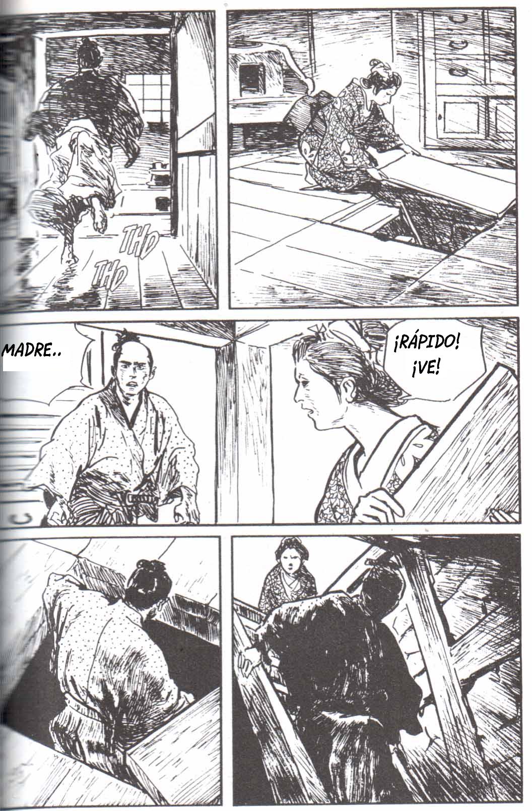Read El lobo solitario y su cachorro (es) Manga Online