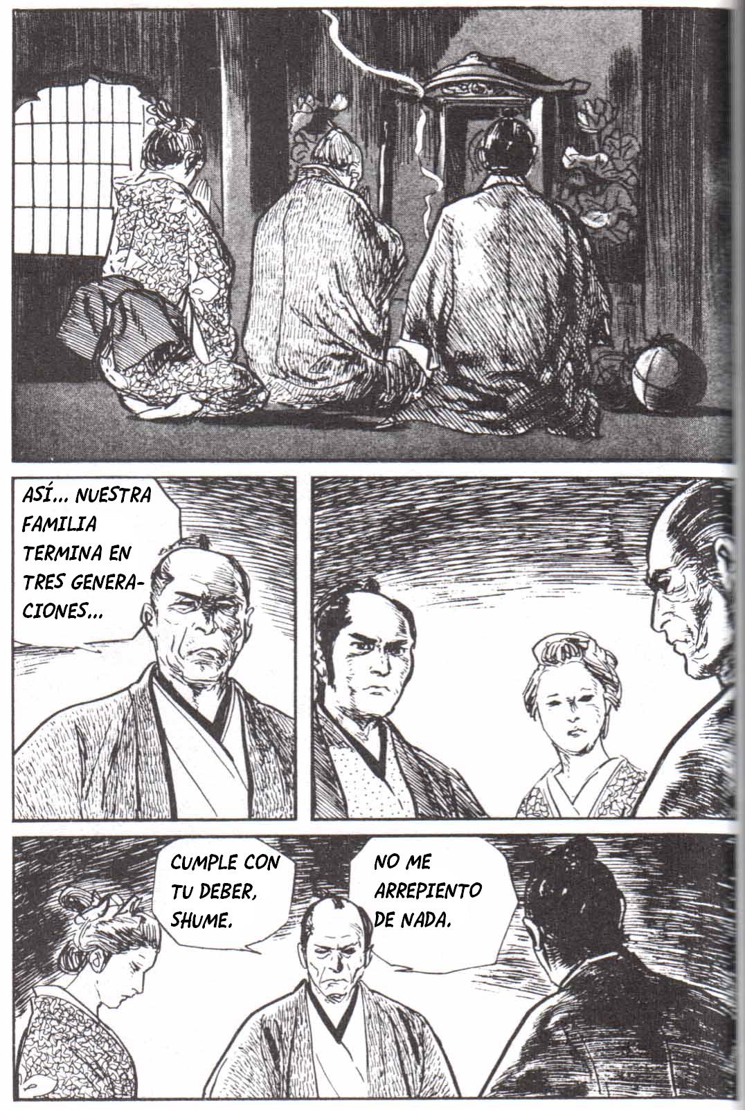 Read El lobo solitario y su cachorro (es) Manga Online