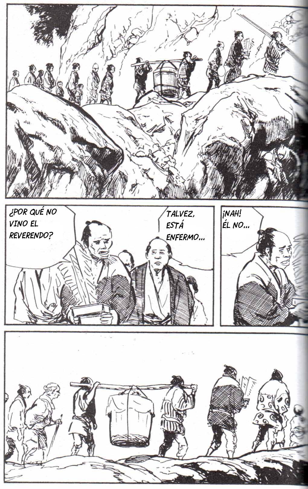 Read El lobo solitario y su cachorro (es) Manga Online