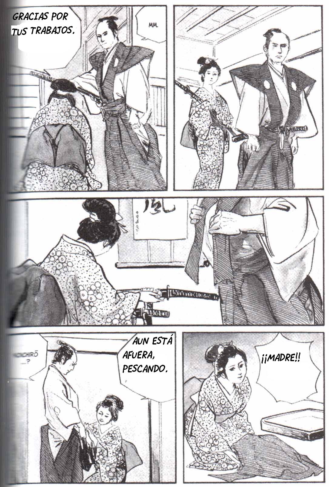Read El lobo solitario y su cachorro (es) Manga Online