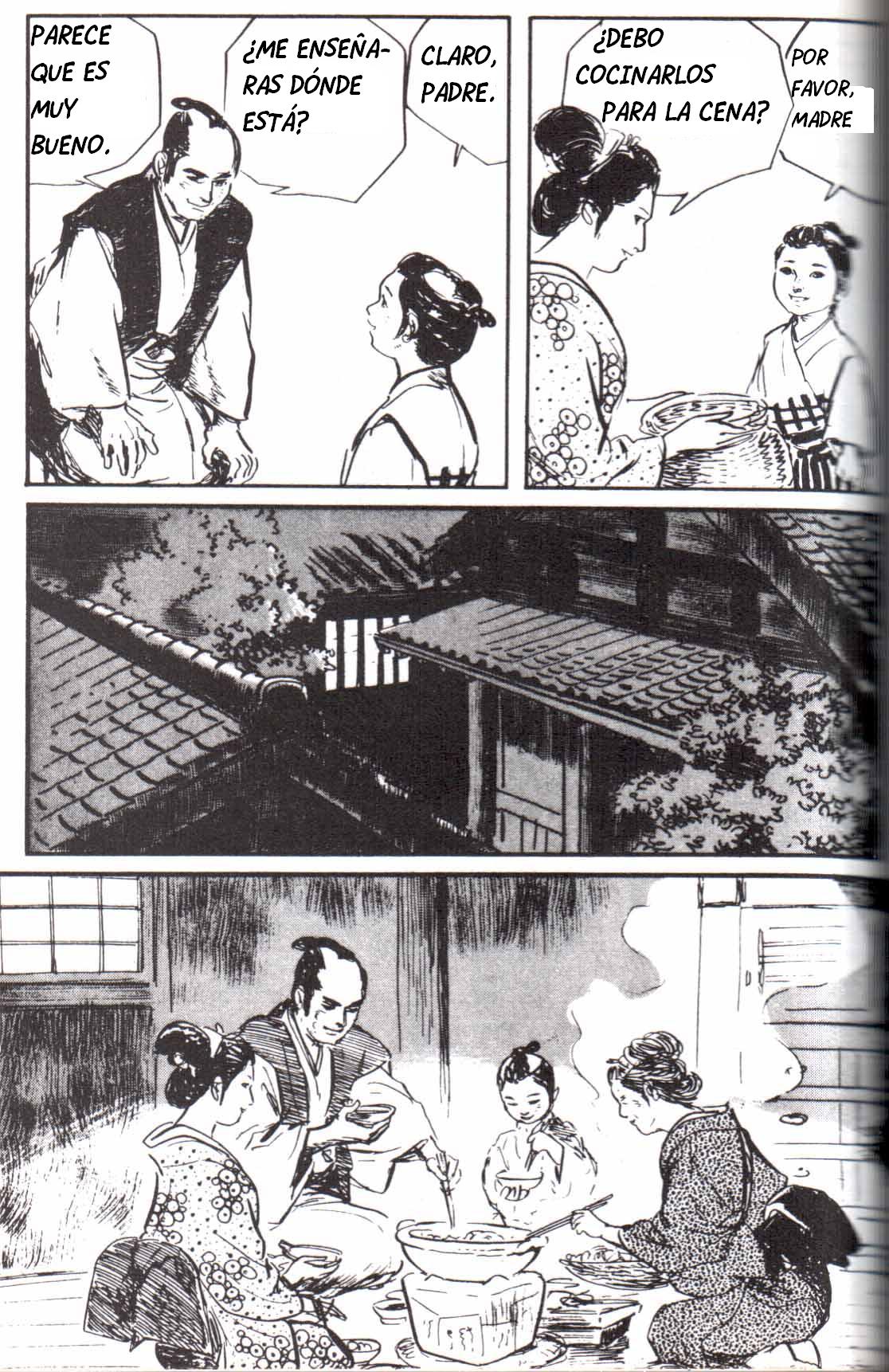 Read El lobo solitario y su cachorro (es) Manga Online
