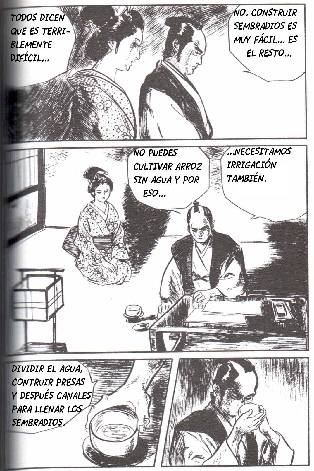 Read El lobo solitario y su cachorro (es) Manga Online