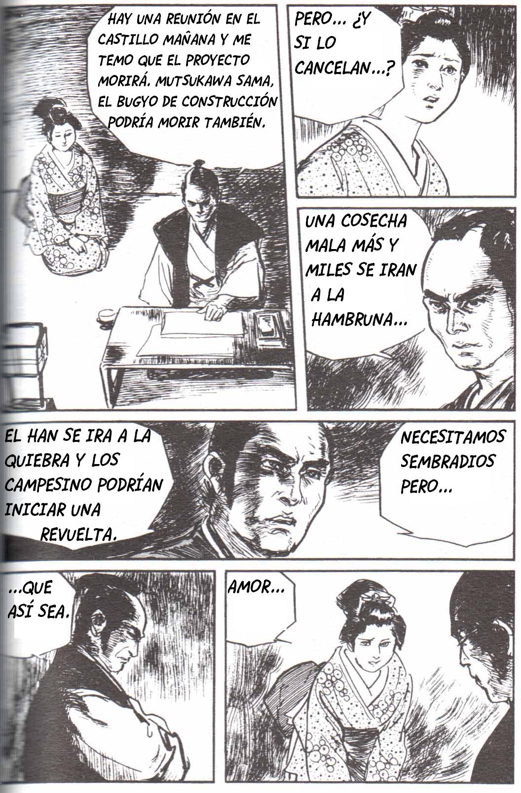 Read El lobo solitario y su cachorro (es) Manga Online