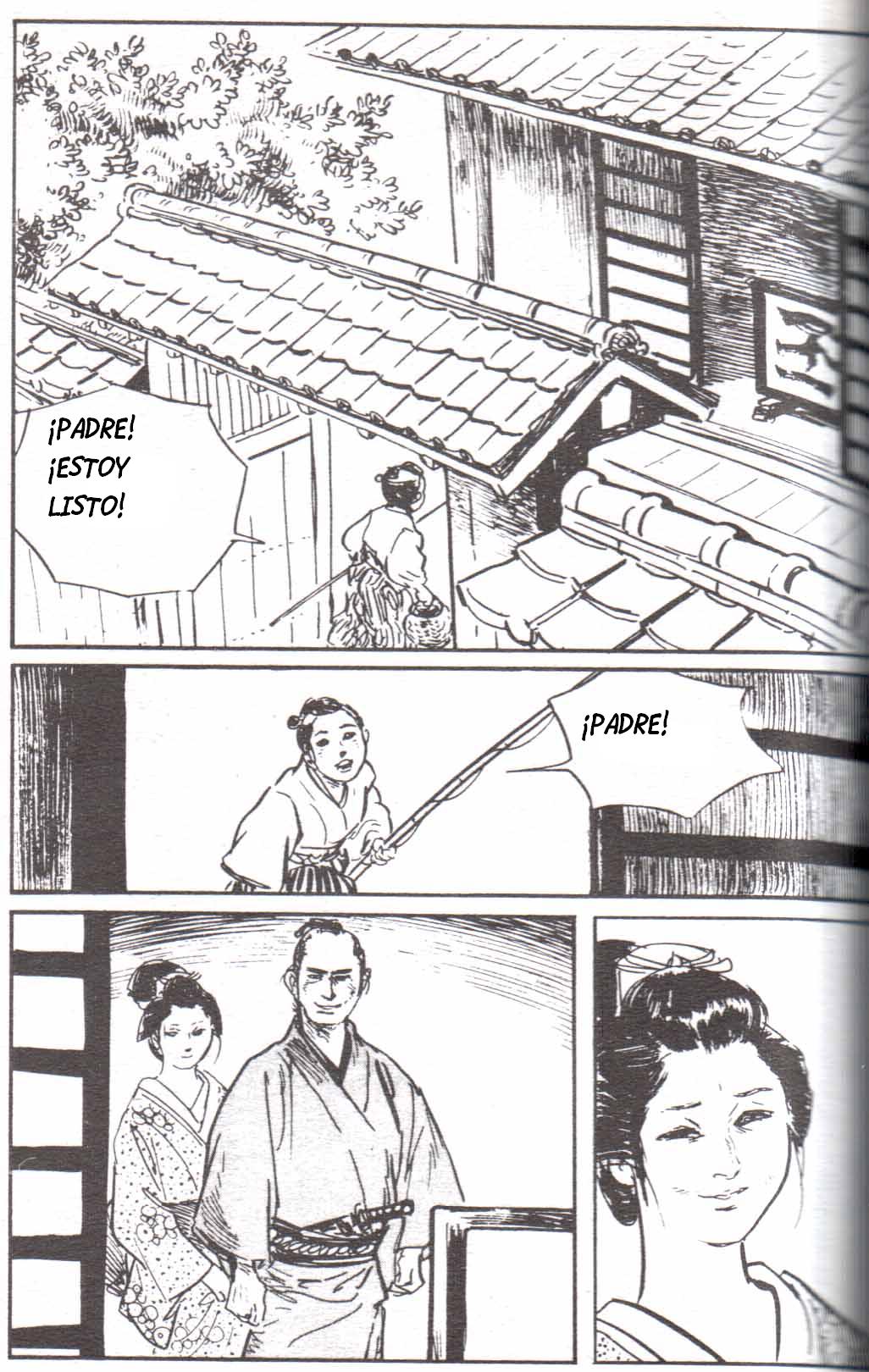Read El lobo solitario y su cachorro (es) Manga Online