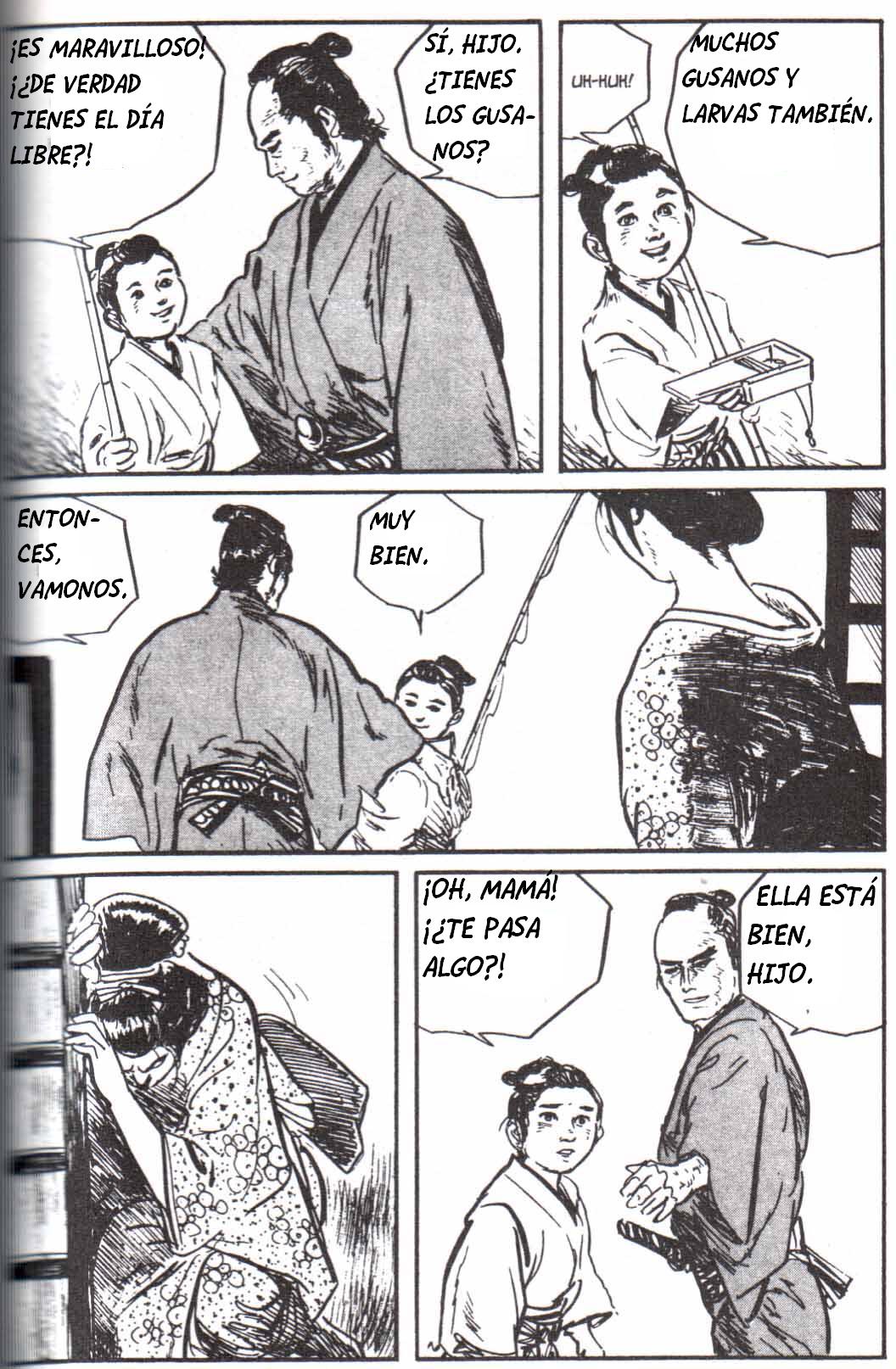 Read El lobo solitario y su cachorro (es) Manga Online