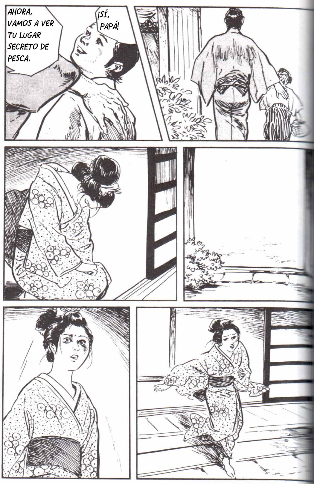 Read El lobo solitario y su cachorro (es) Manga Online