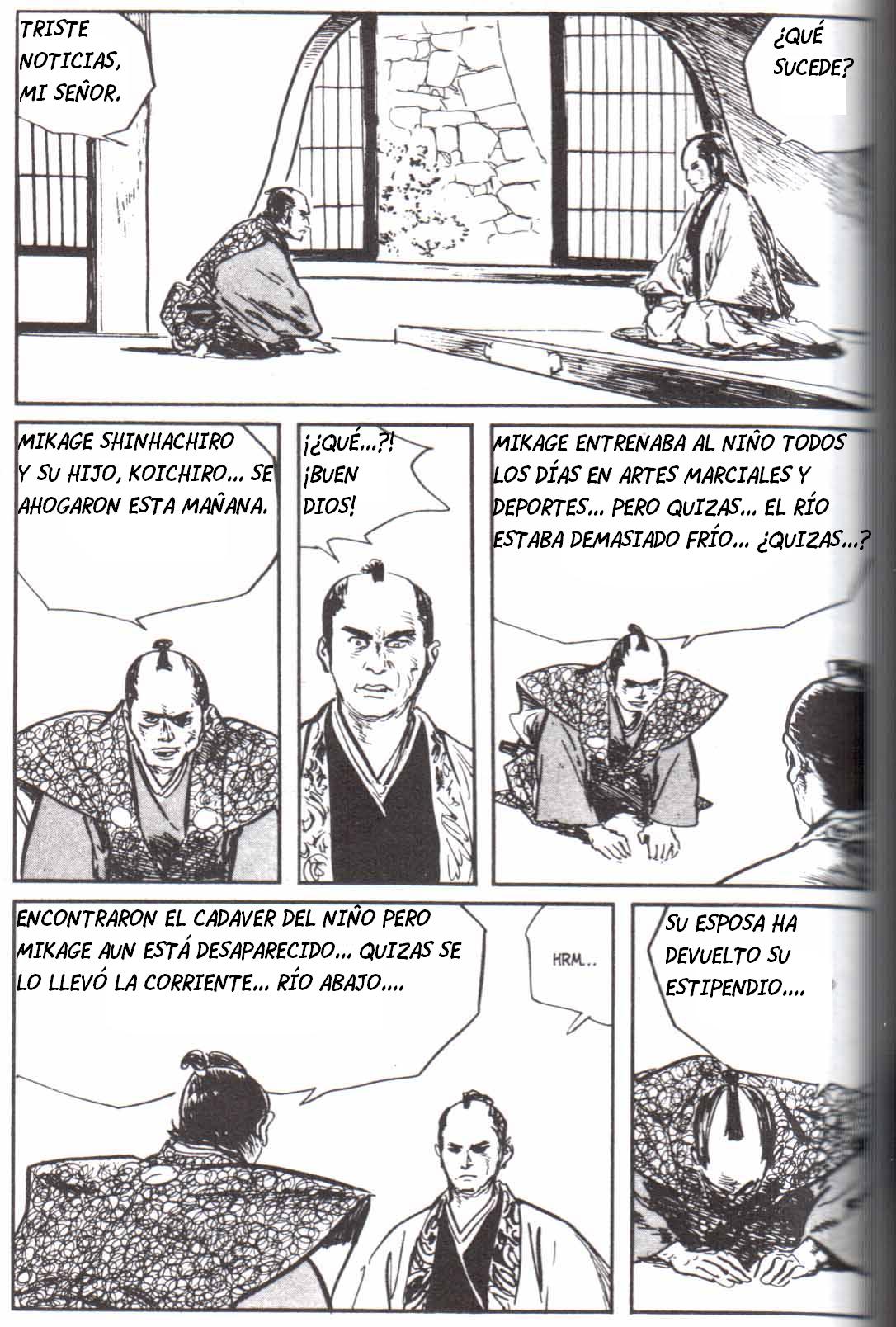Read El lobo solitario y su cachorro (es) Manga Online