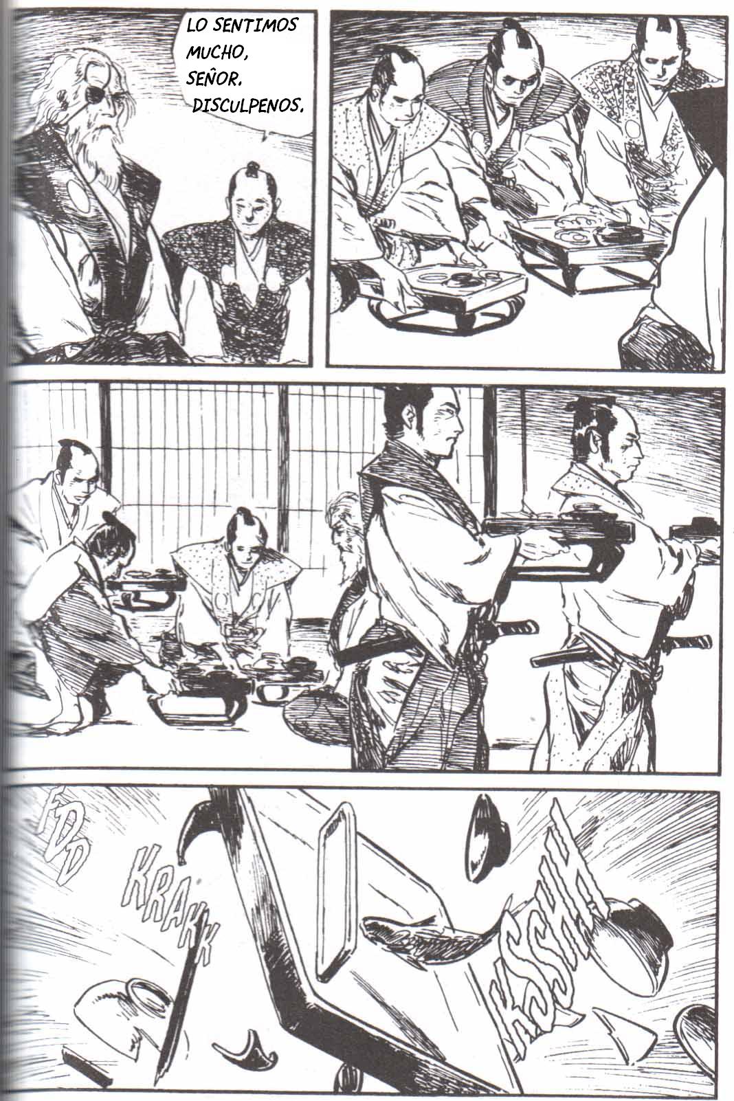 Read El lobo solitario y su cachorro (es) Manga Online