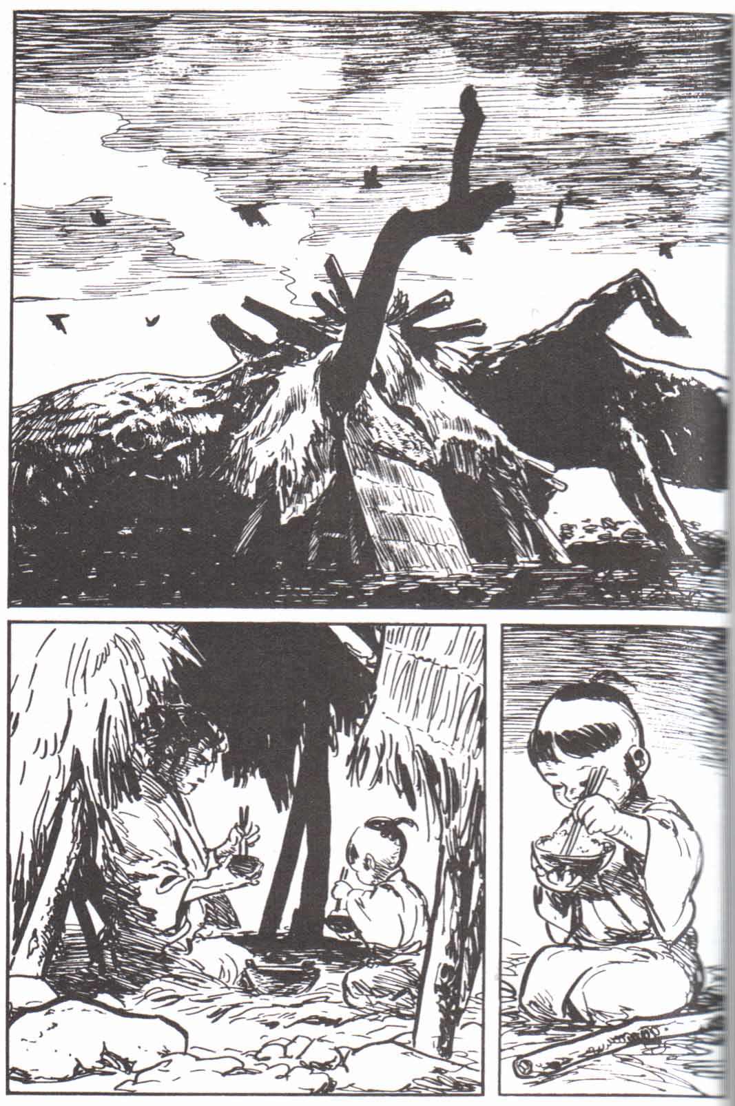 Read El lobo solitario y su cachorro (es) Manga Online