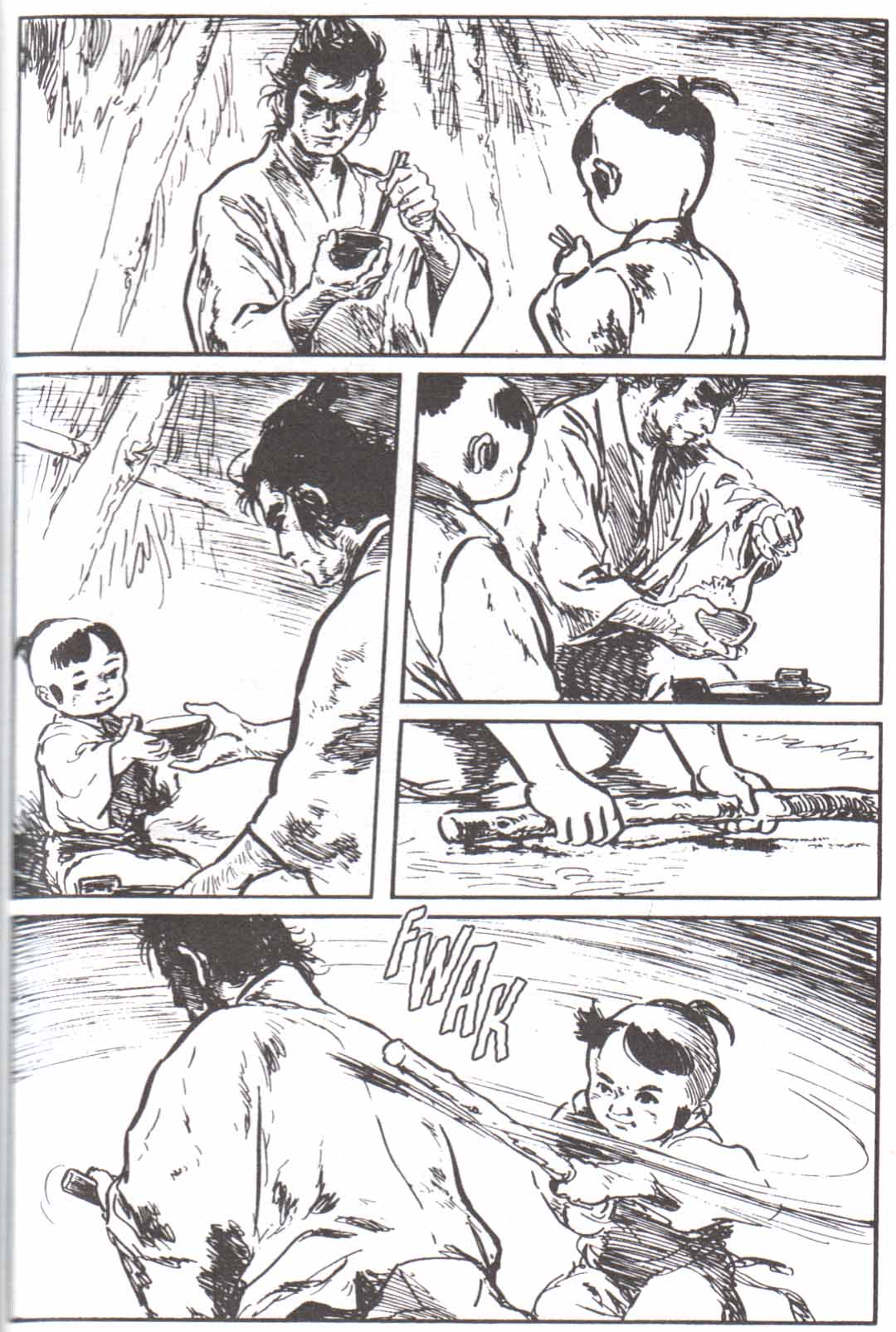 Read El lobo solitario y su cachorro (es) Manga Online