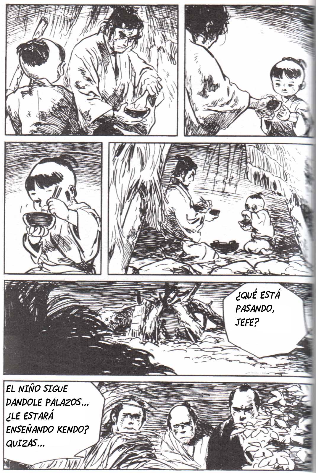 Read El lobo solitario y su cachorro (es) Manga Online