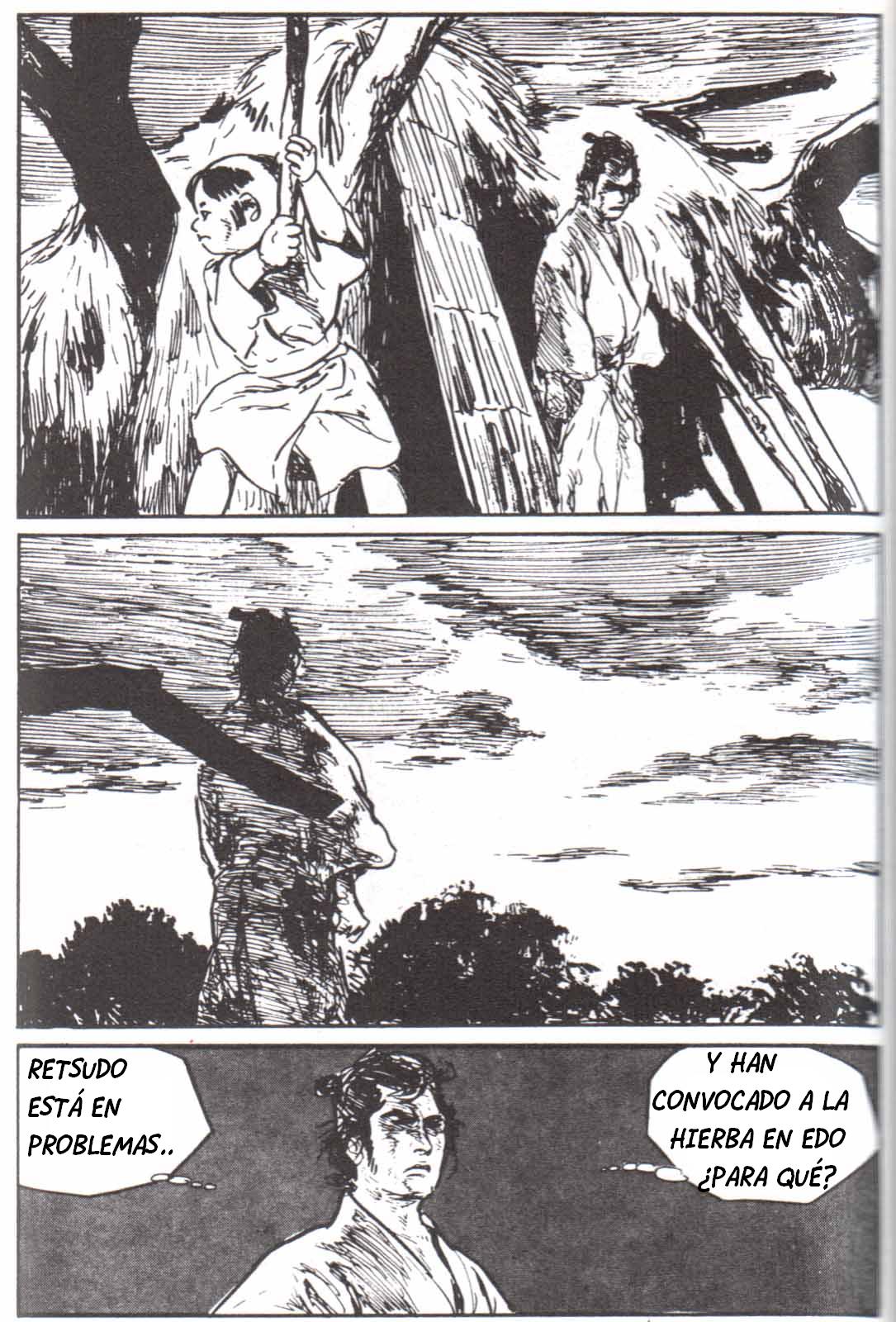 Read El lobo solitario y su cachorro (es) Manga Online