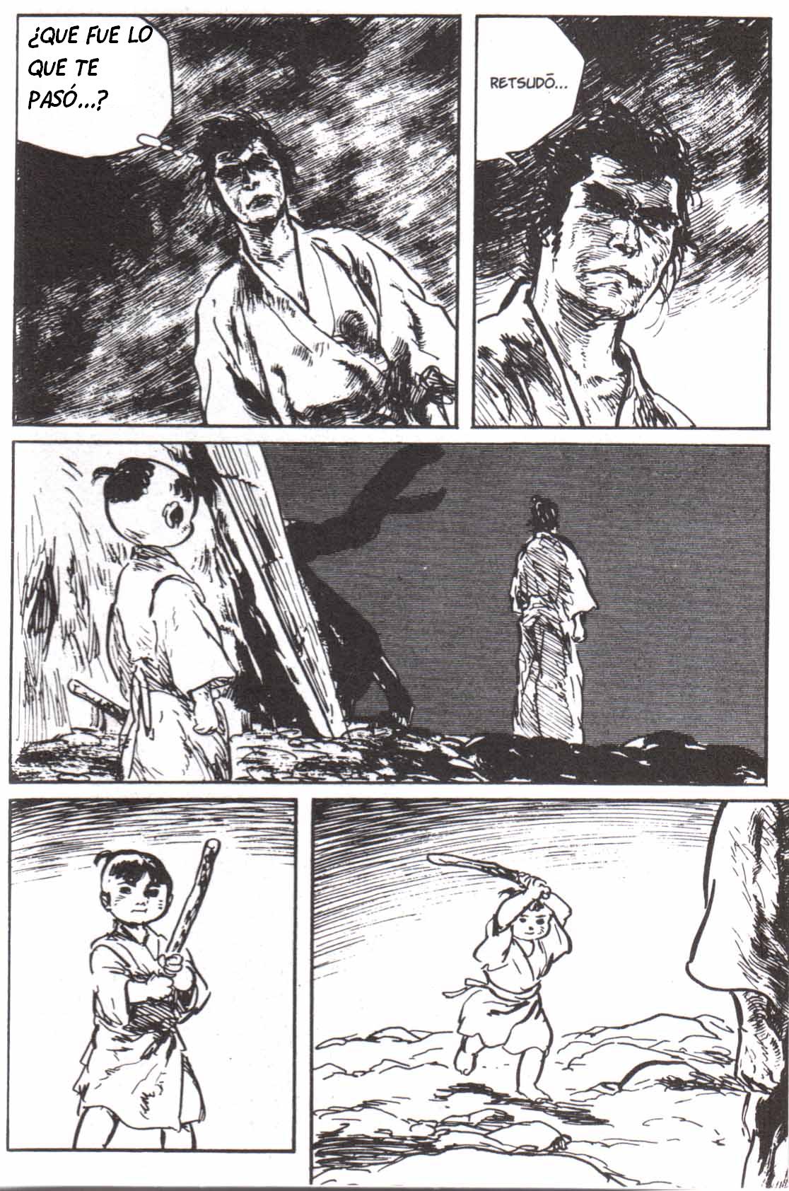 Read El lobo solitario y su cachorro (es) Manga Online