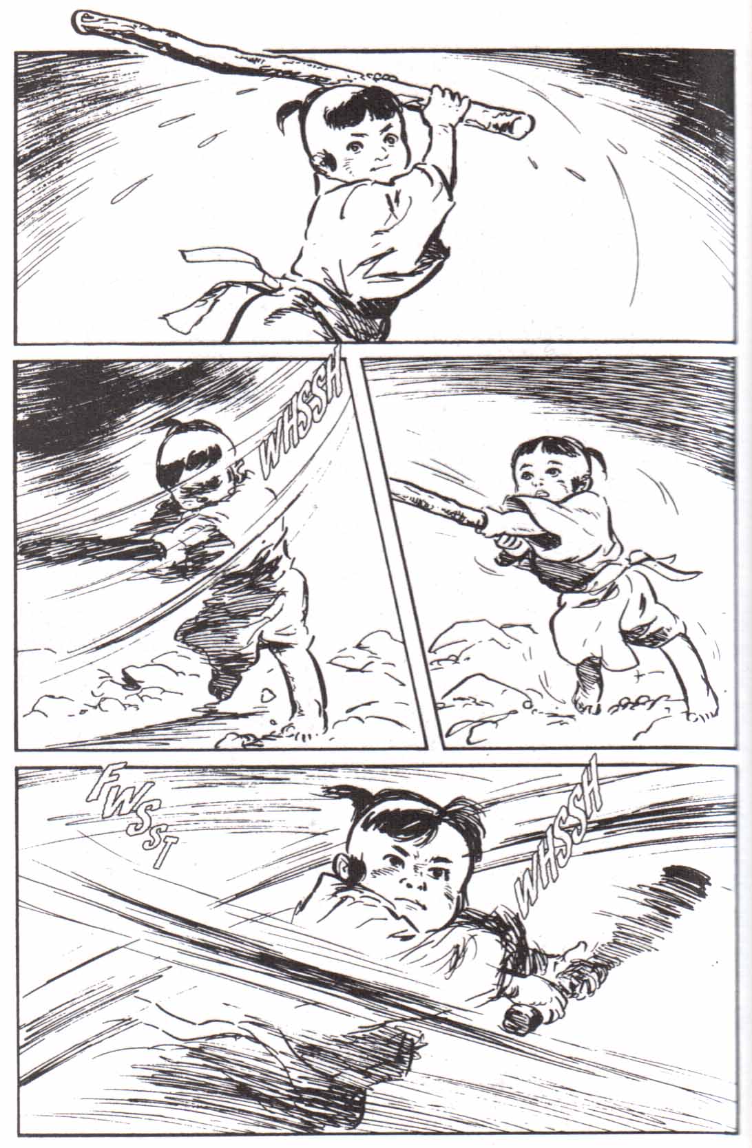 Read El lobo solitario y su cachorro (es) Manga Online