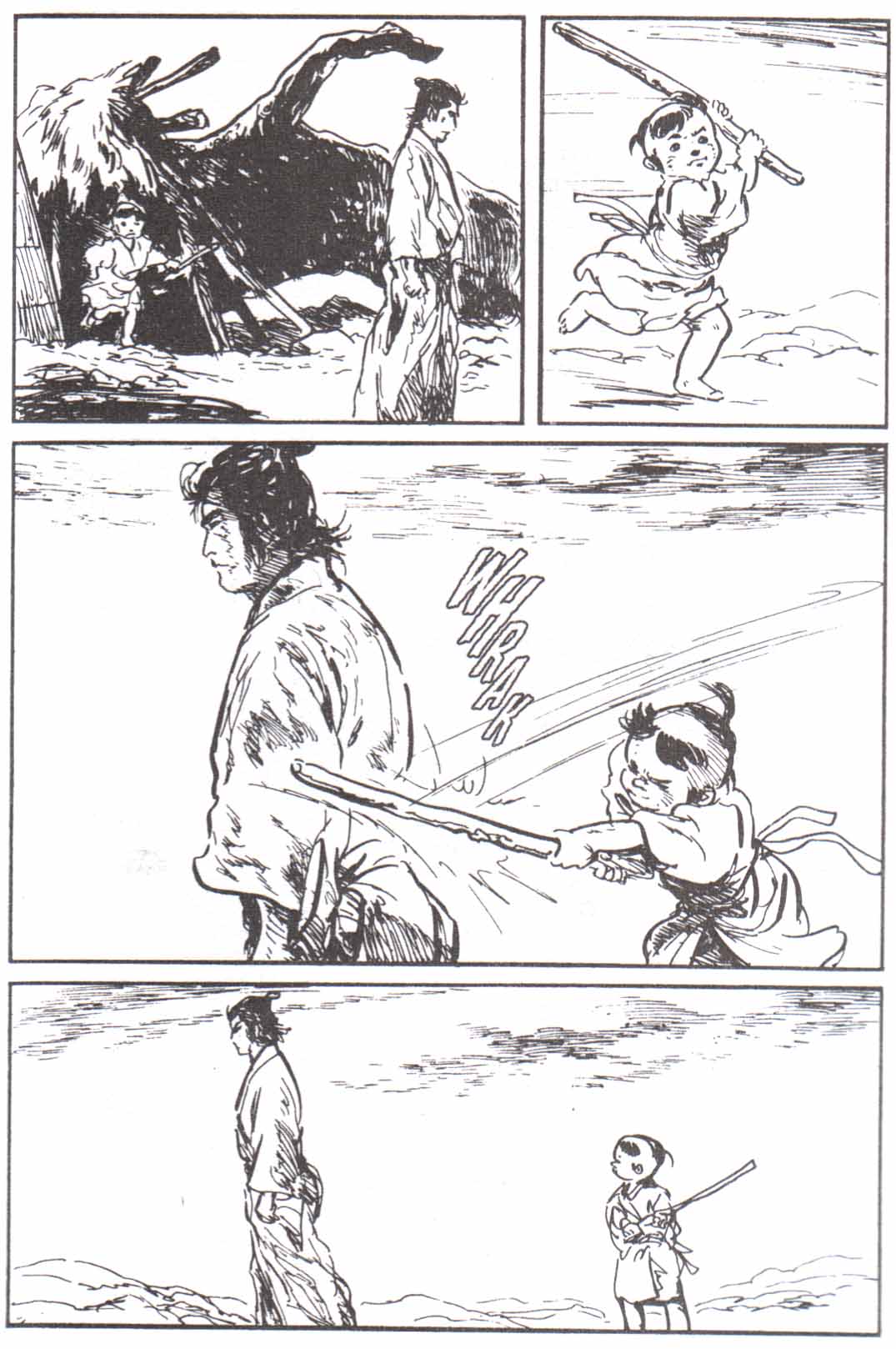 Read El lobo solitario y su cachorro (es) Manga Online
