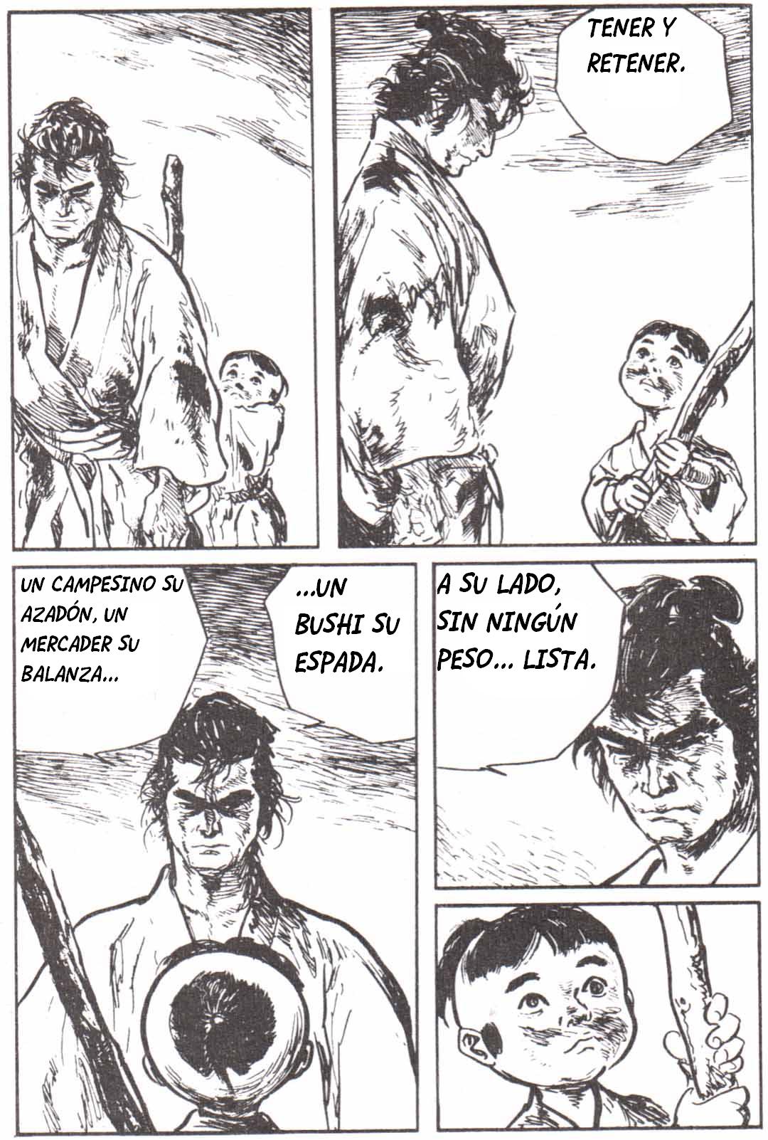 Read El lobo solitario y su cachorro (es) Manga Online