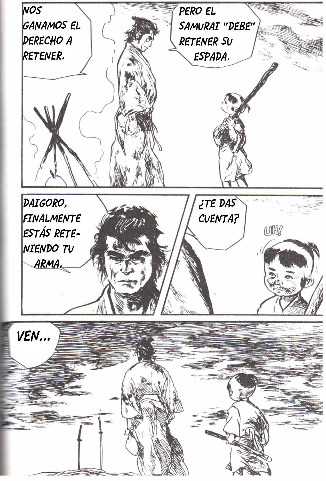 Read El lobo solitario y su cachorro (es) Manga Online