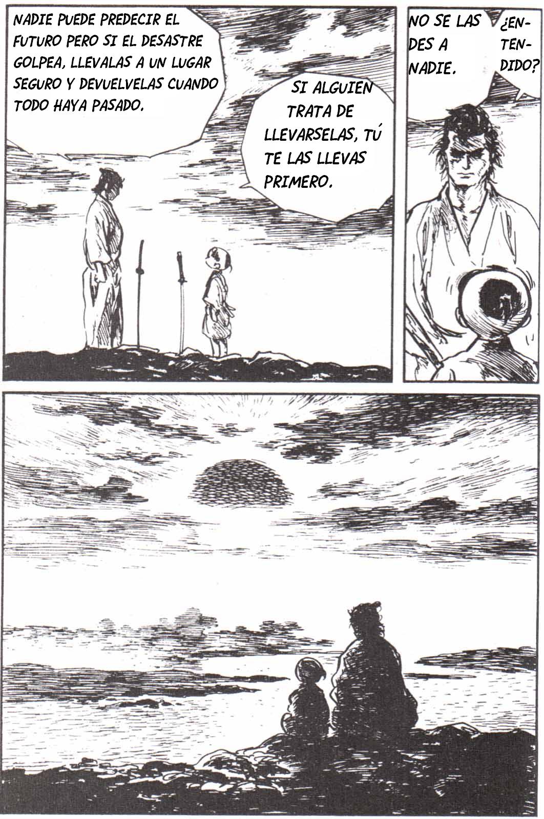 Read El lobo solitario y su cachorro (es) Manga Online