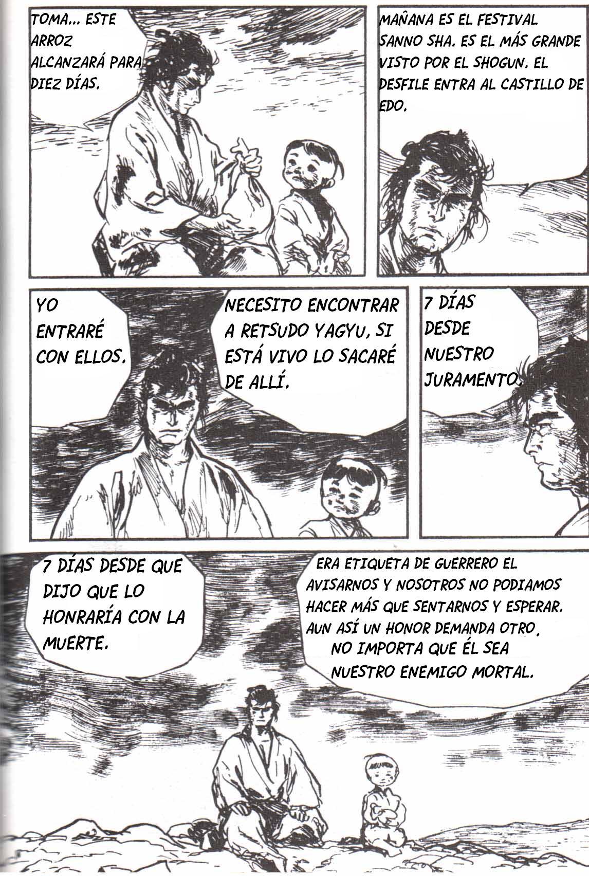 Read El lobo solitario y su cachorro (es) Manga Online