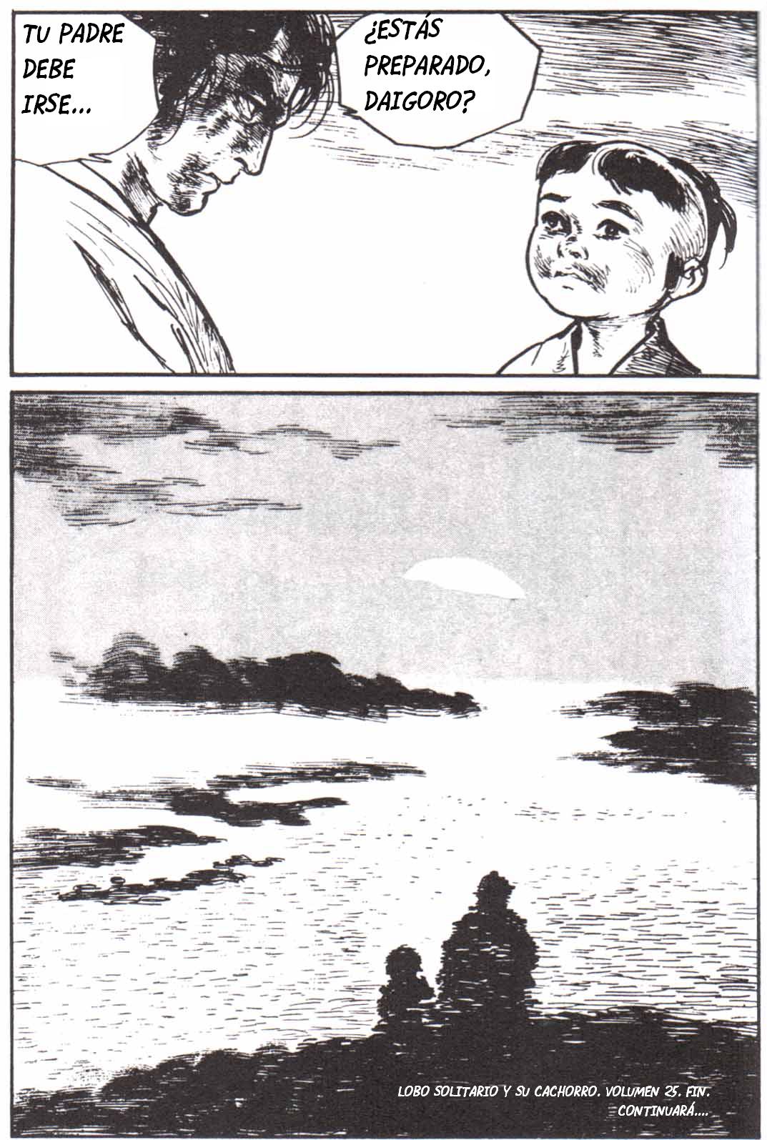 Read El lobo solitario y su cachorro (es) Manga Online
