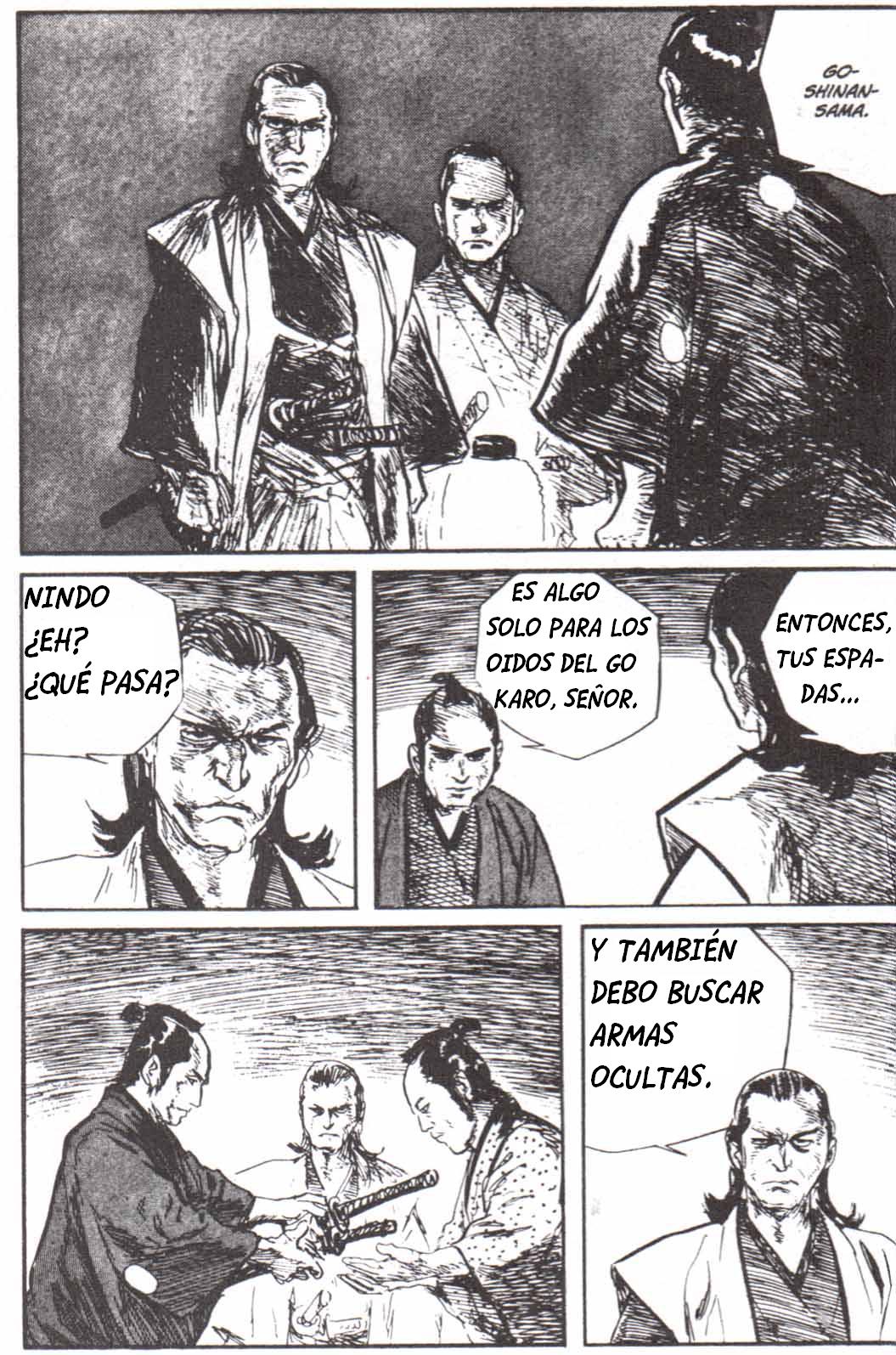 Read El lobo solitario y su cachorro (es) Manga Online