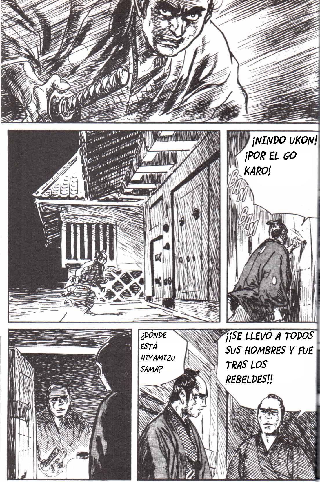 Read El lobo solitario y su cachorro (es) Manga Online
