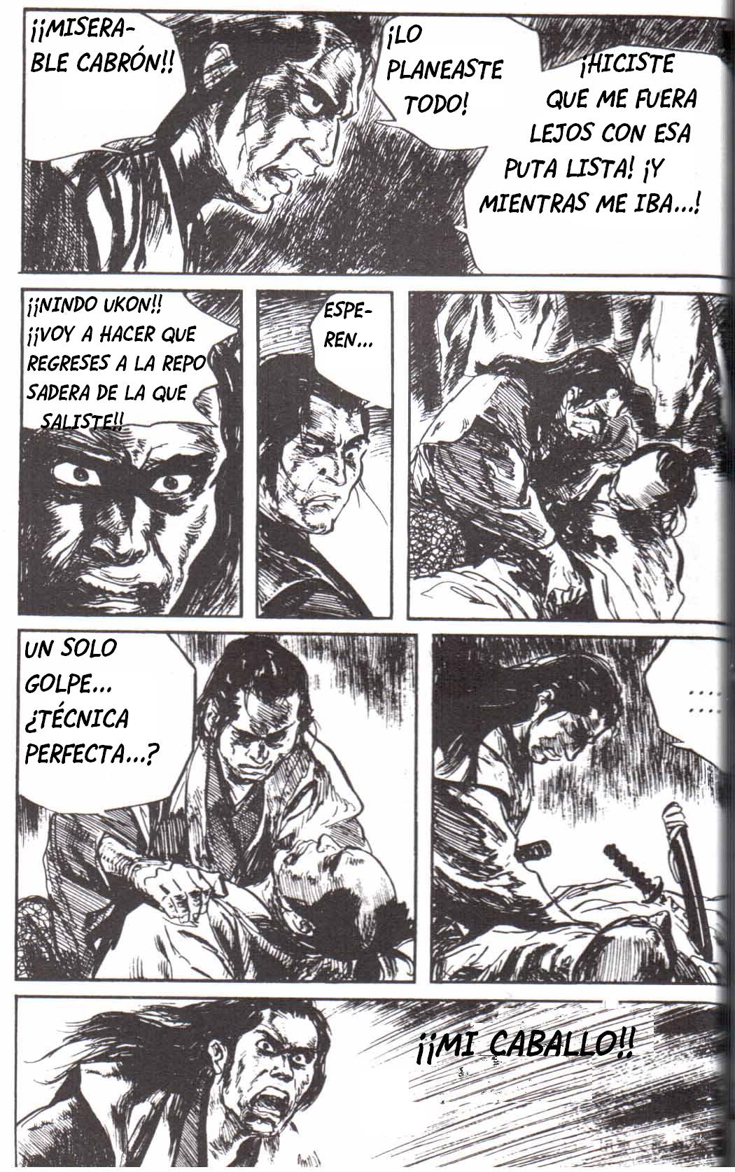 Read El lobo solitario y su cachorro (es) Manga Online