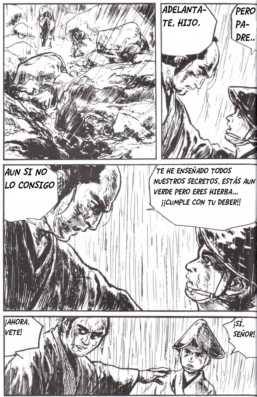Read El lobo solitario y su cachorro (es) Manga Online