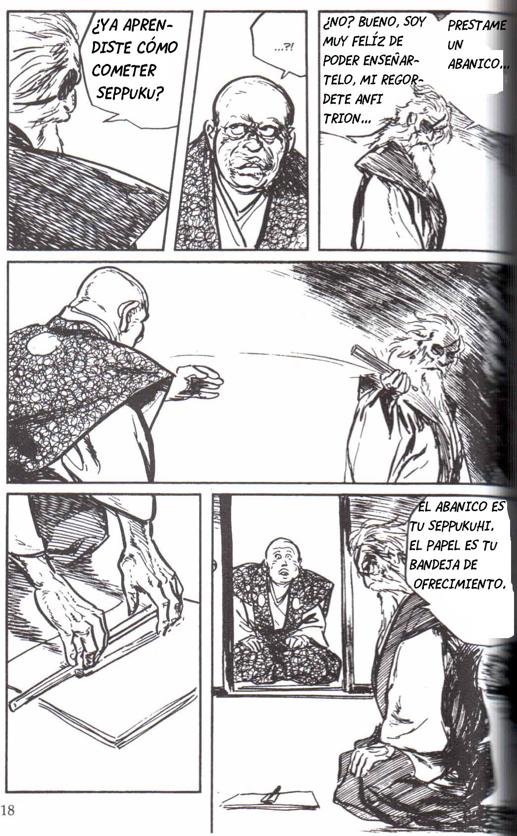 Read El lobo solitario y su cachorro (es) Manga Online