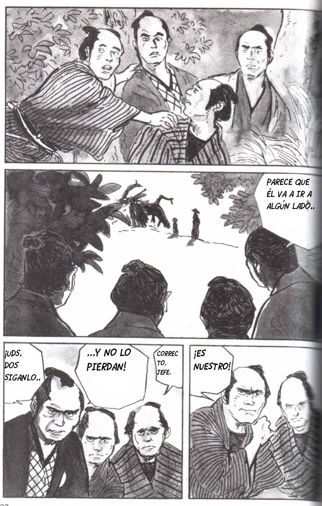 Read El lobo solitario y su cachorro (es) Manga Online