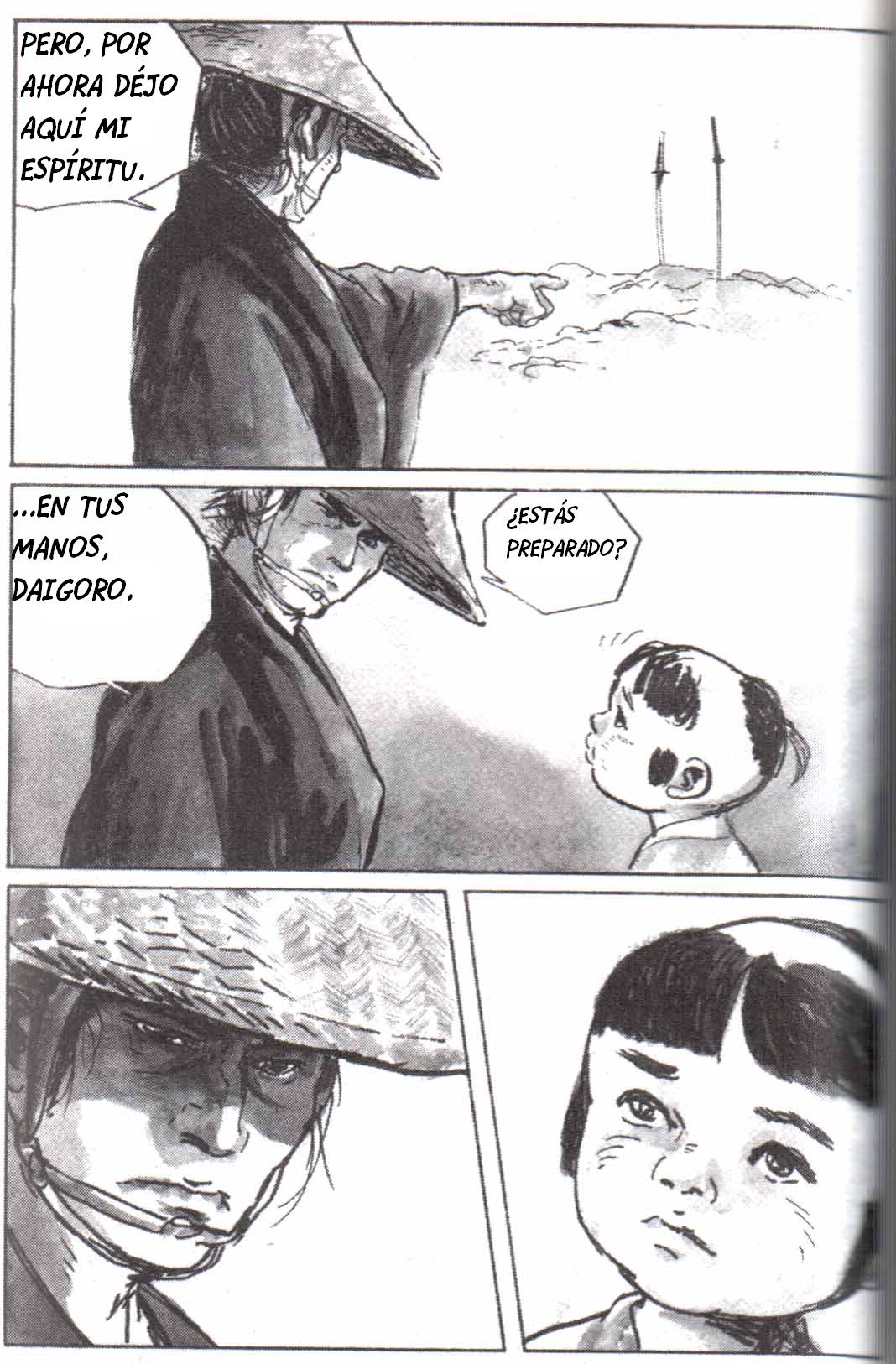 Read El lobo solitario y su cachorro (es) Manga Online