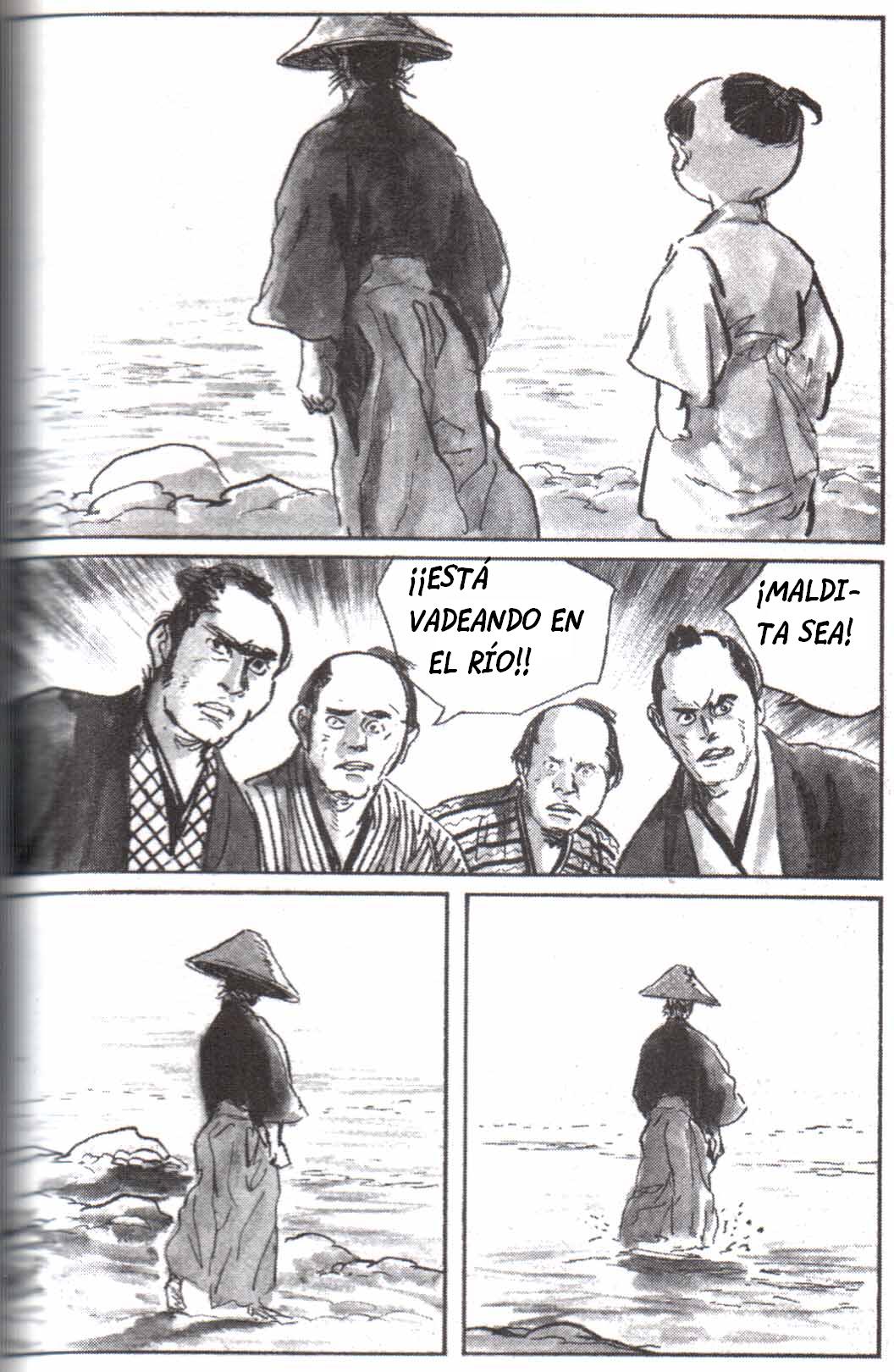 Read El lobo solitario y su cachorro (es) Manga Online