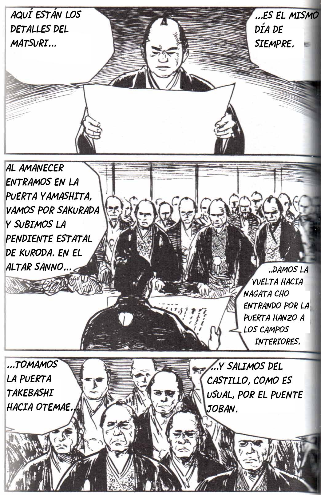 Read El lobo solitario y su cachorro (es) Manga Online
