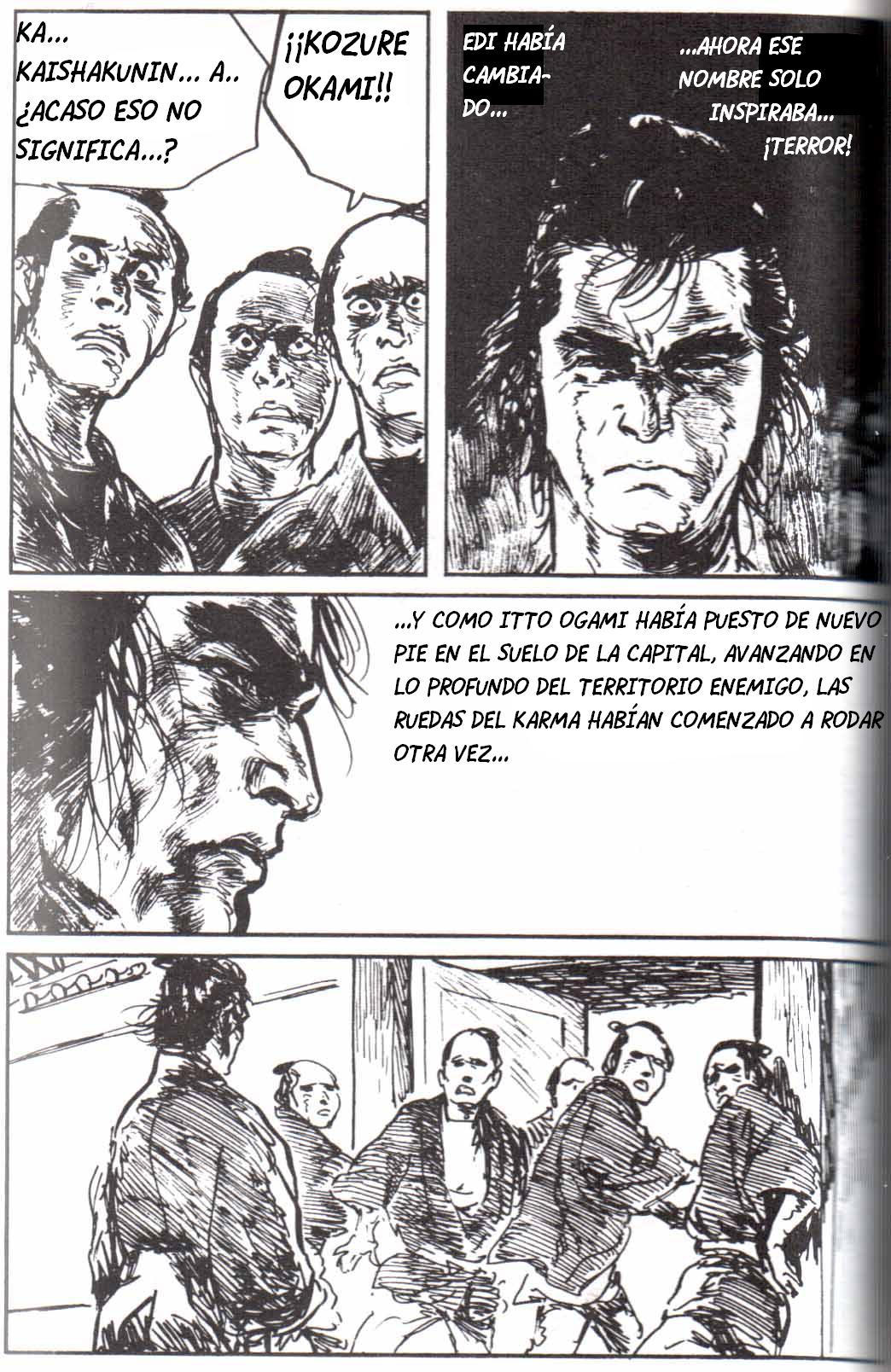 Read El lobo solitario y su cachorro (es) Manga Online