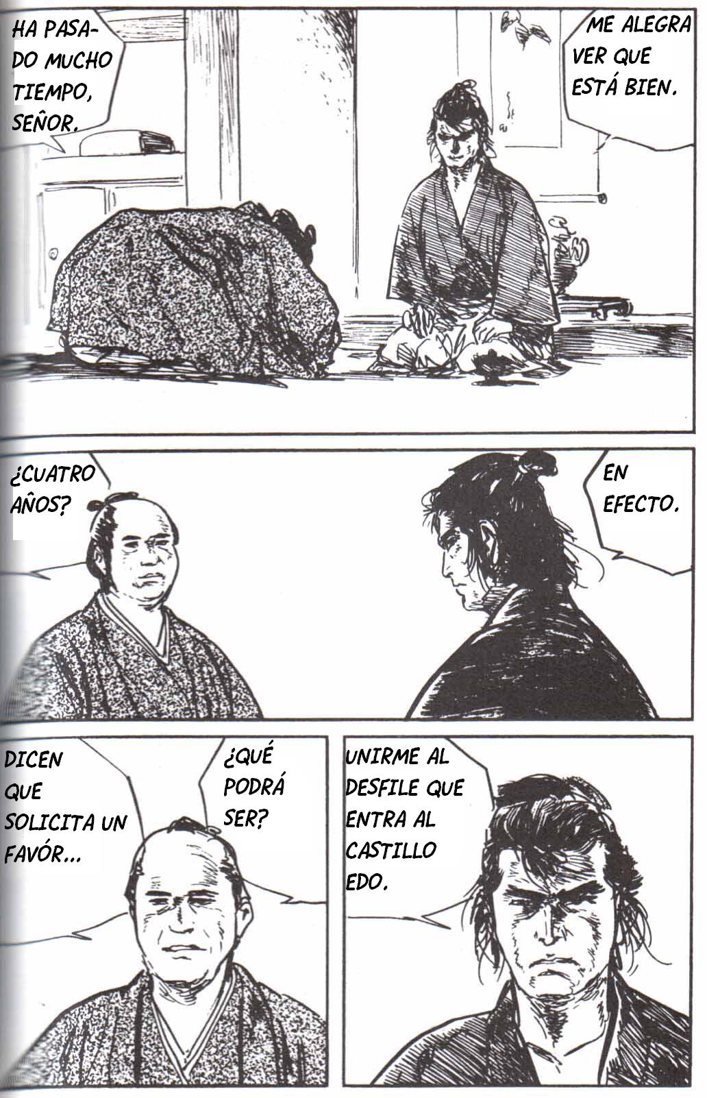 Read El lobo solitario y su cachorro (es) Manga Online