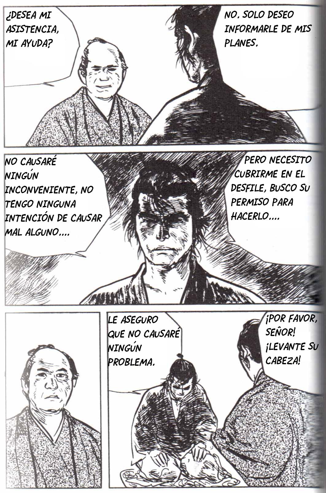 Read El lobo solitario y su cachorro (es) Manga Online
