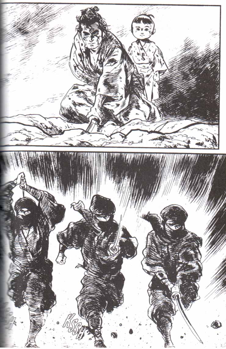 Read El lobo solitario y su cachorro (es) Manga Online