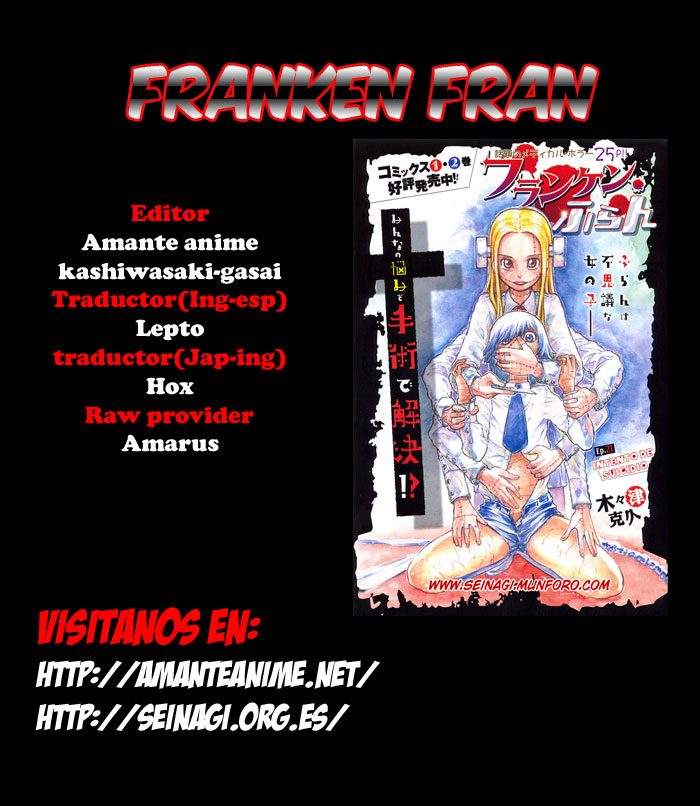 Read Franken Fran (es) Manga Online