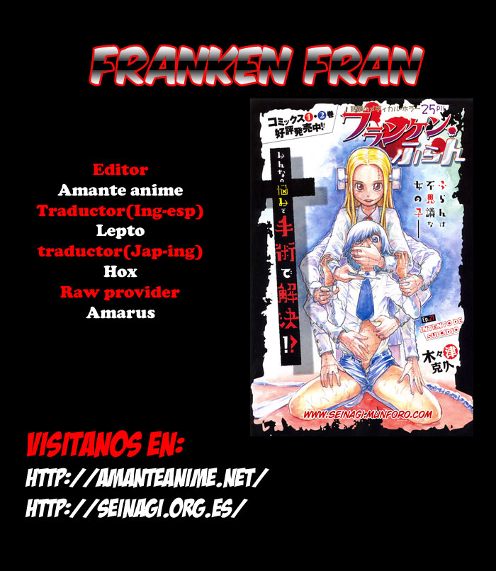 Read Franken Fran (es) Manga Online