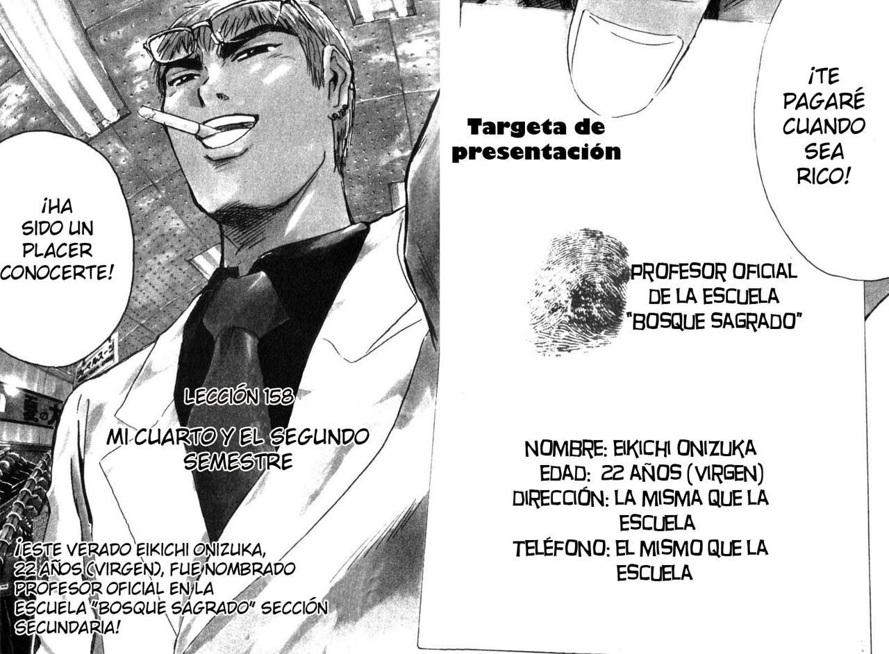 Read GTO (es) Manga Online