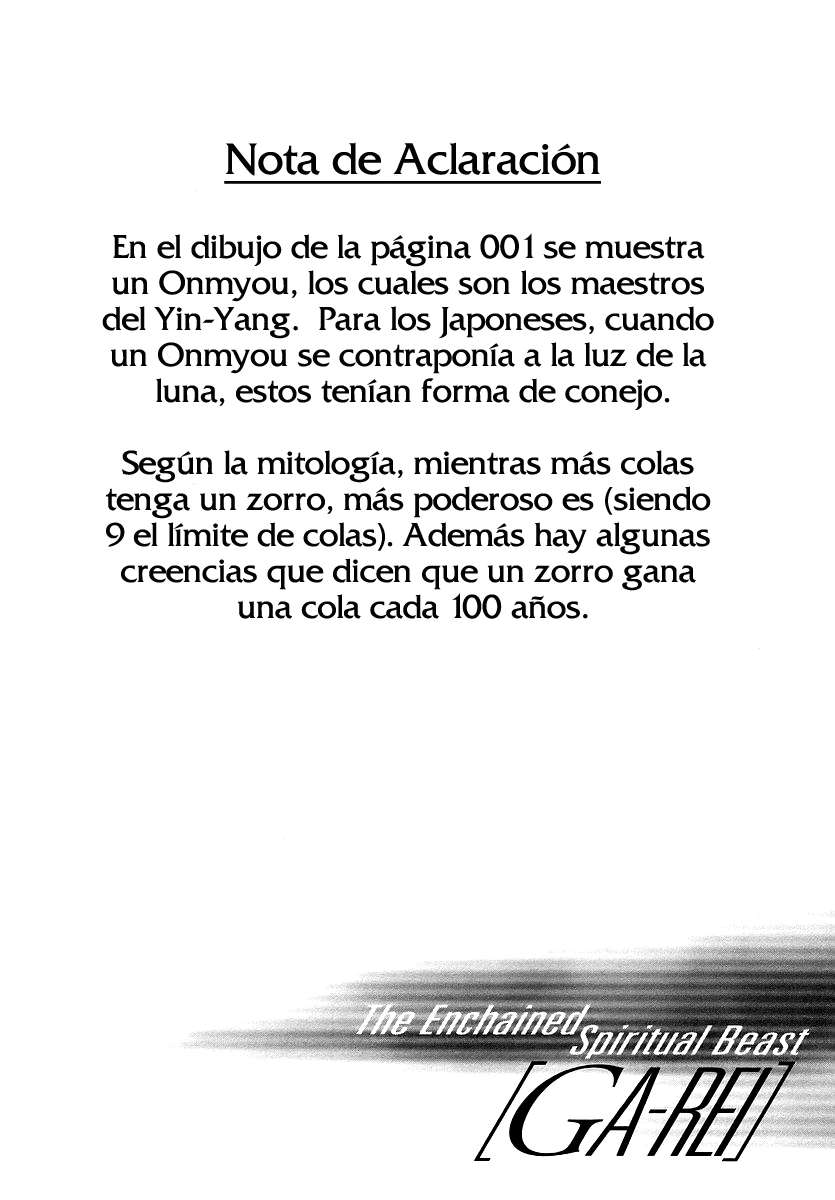 Read Ga-Rei (es) Manga Online